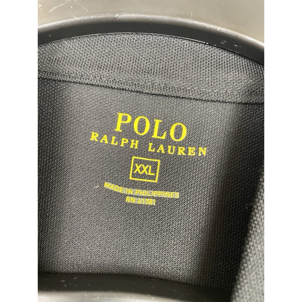 Polo Ralph Lauren Inter-Boro Cycle Series 1/4 Zip Shirt Sz XXL Black Long Sleeve - Picture 4 of 8